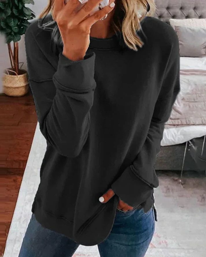 Mélodie - Sweat Oversize Col Rond