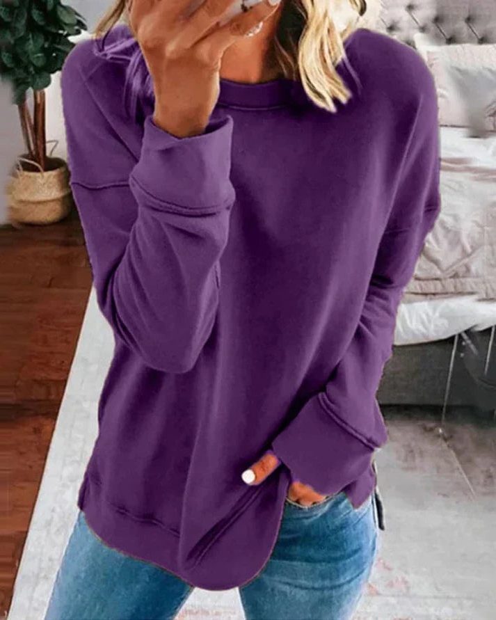 Mélodie - Sweat Oversize Col Rond