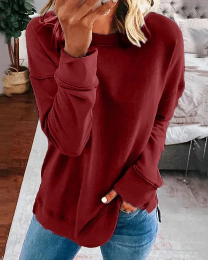 Mélodie - Sweat Oversize Col Rond