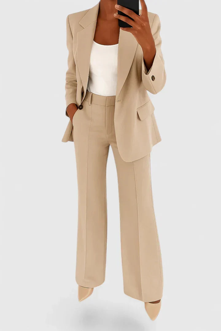 Mireille - Tailleur Pantalon Blazer Chic
