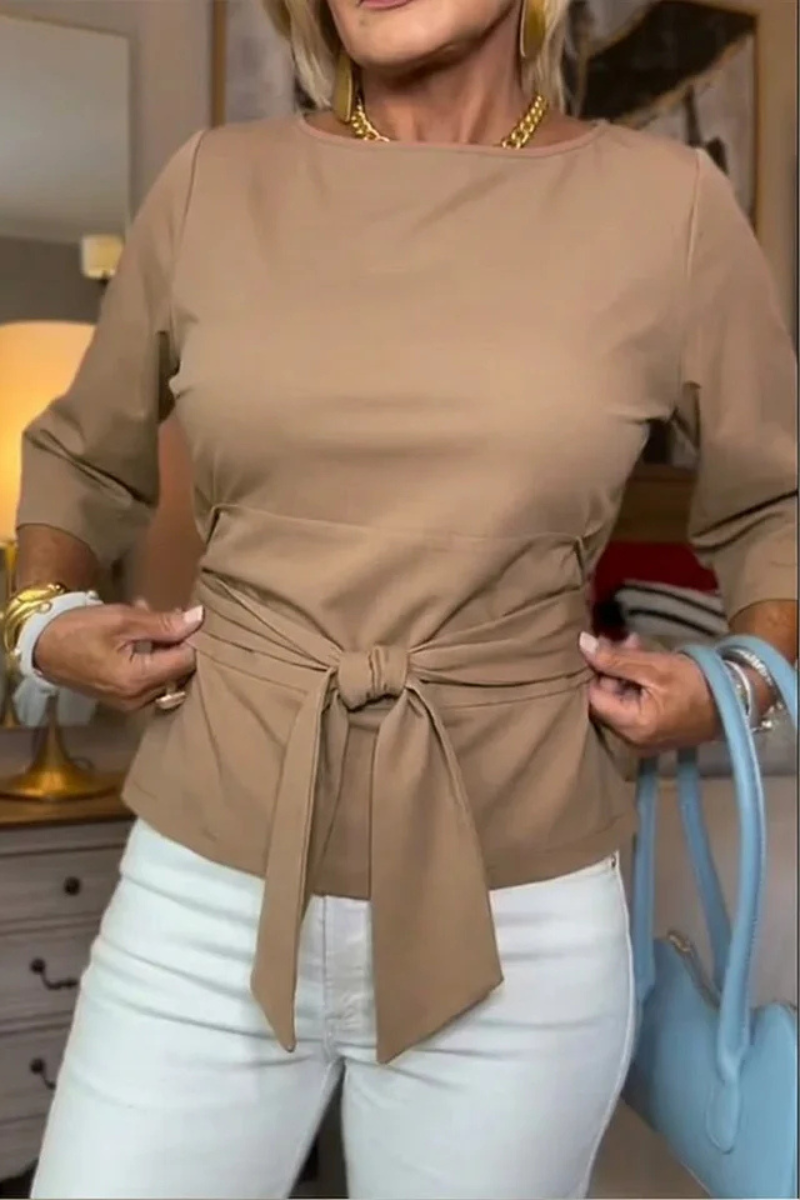 Marguerite - Top Noué Lien Réglable