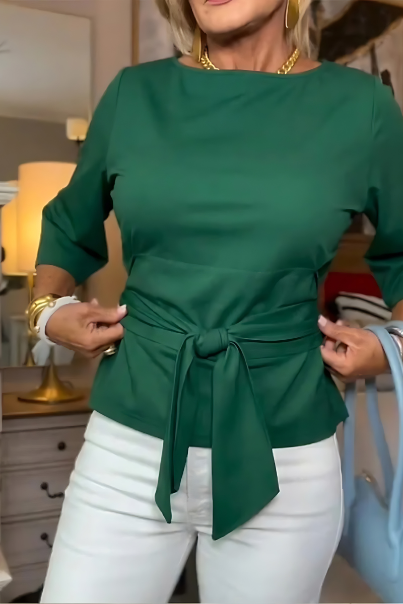Marguerite - Top Noué Lien Réglable