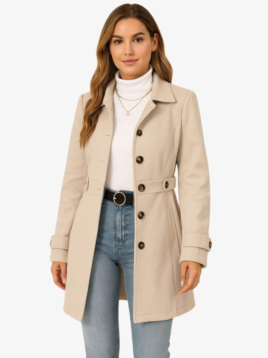 Eugénie - Trench Cintré Ceinture