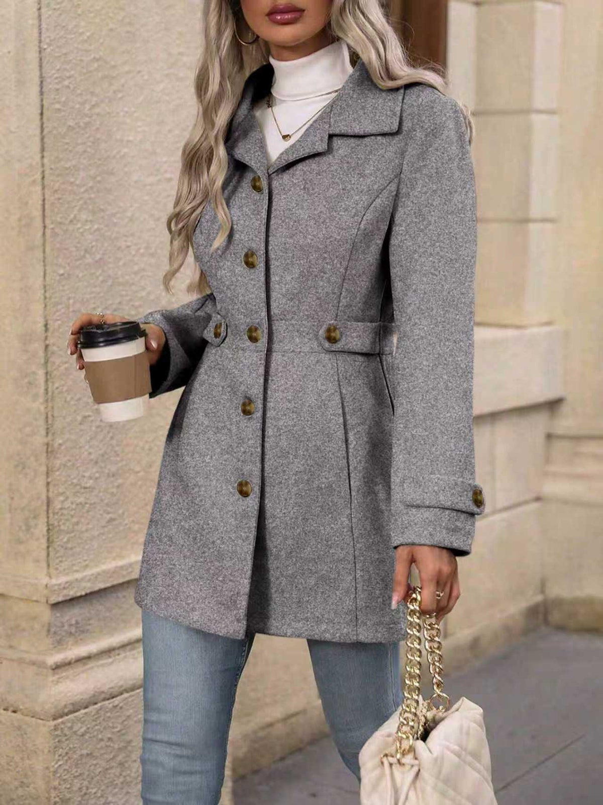 Eugénie - Trench Cintré Ceinture