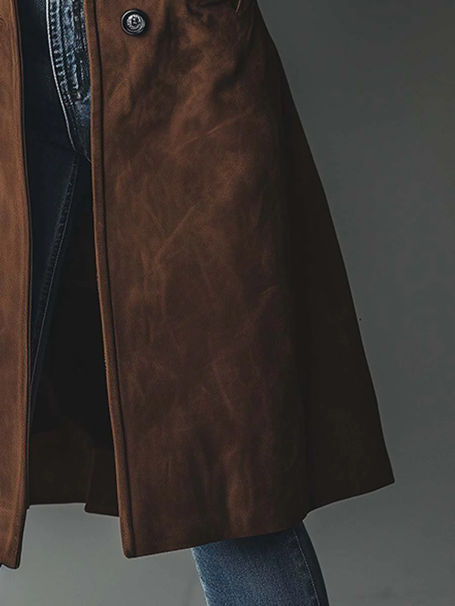 Trench femme classique au style vintage