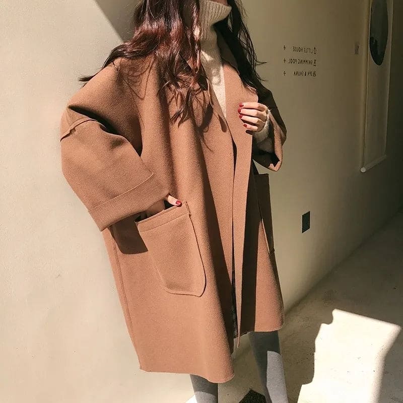 Perrine - Manteau Laine Oversize
