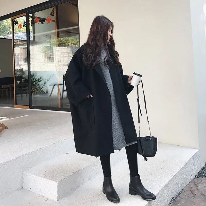 Perrine - Manteau Laine Oversize