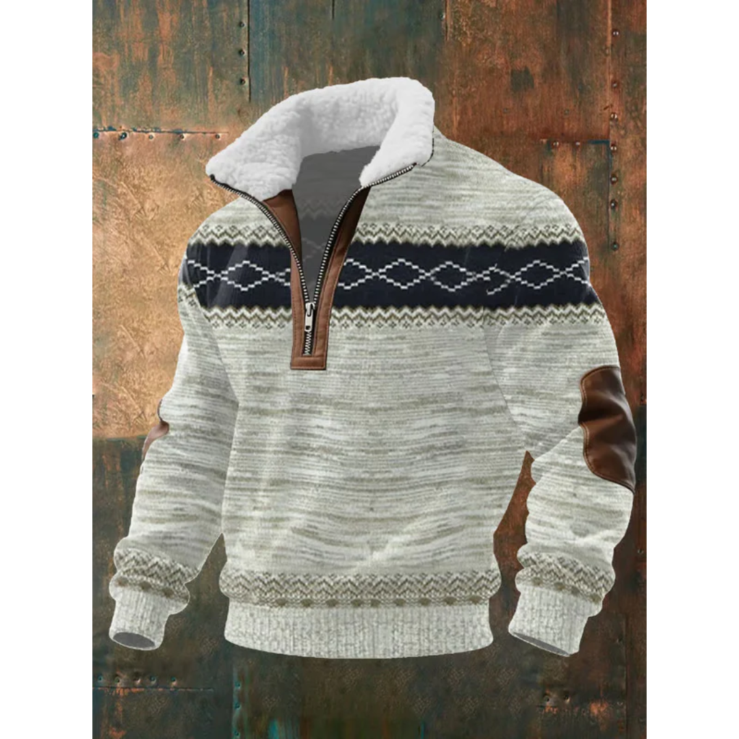 Valentin - Pull Col Haut Polaire