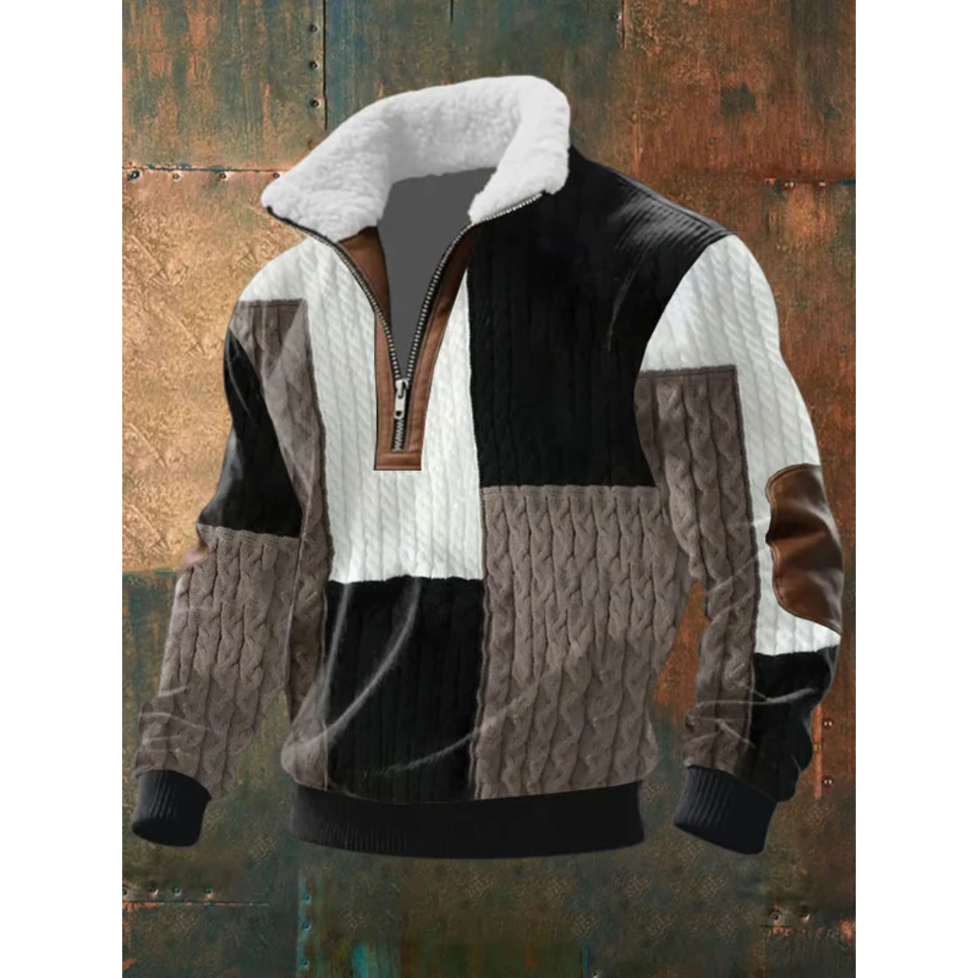 Valentin - Pull Col Haut Polaire