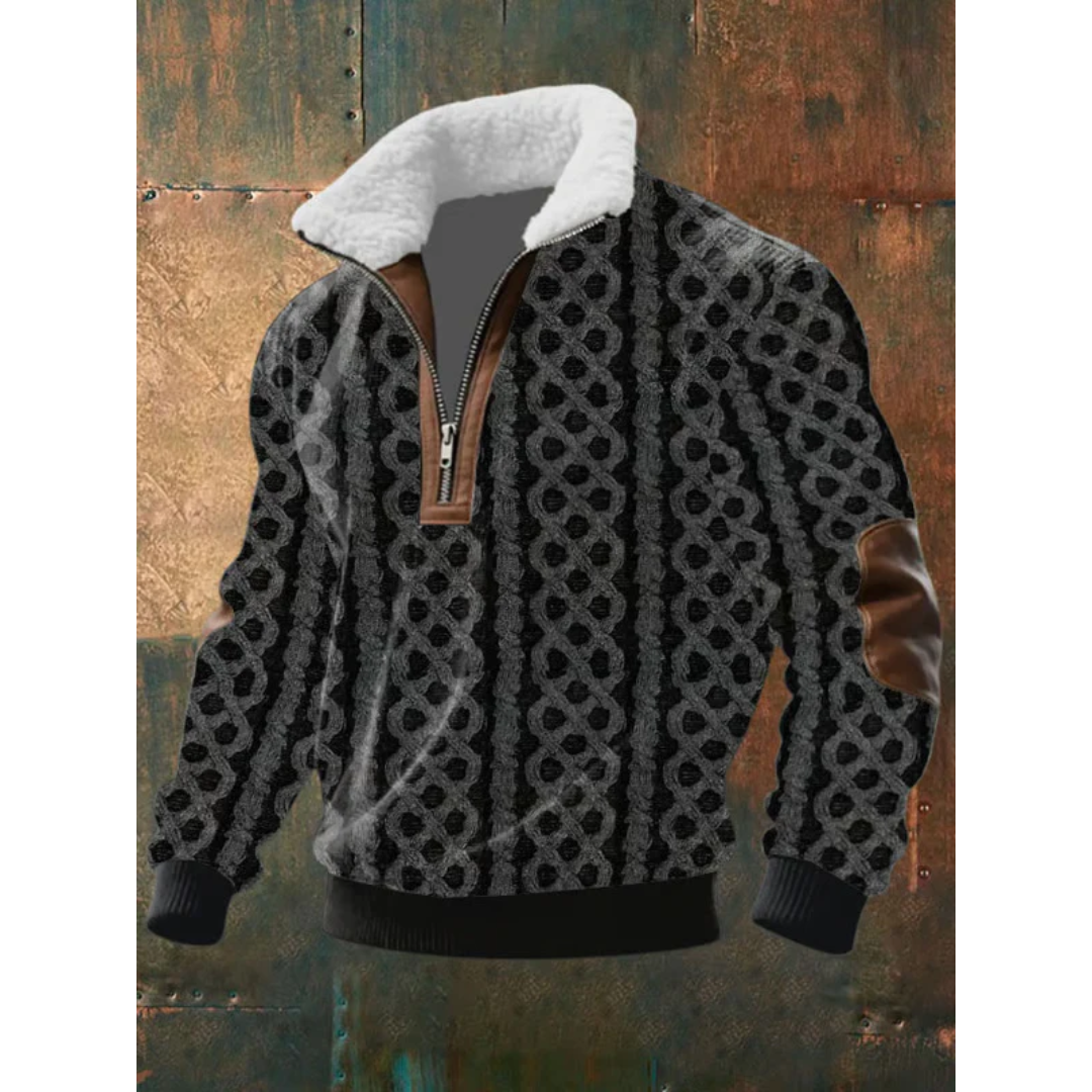 Valentin - Pull Col Haut Polaire