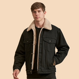 Veste bombardier homme vintage coupe régulière