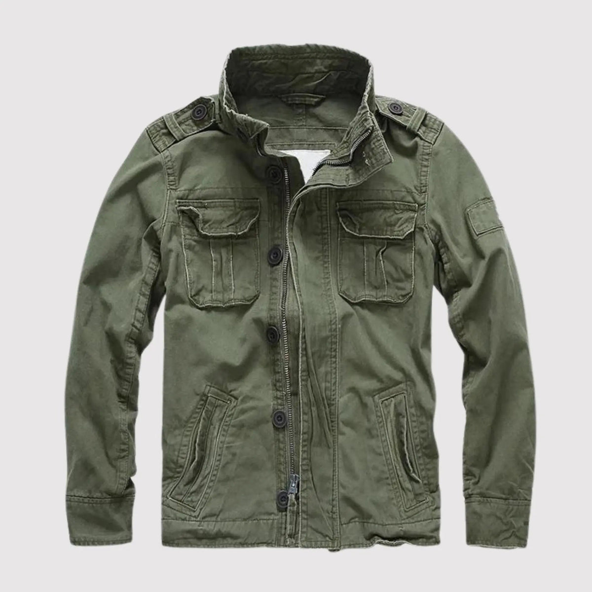 Veste classique homme manches longues à poches