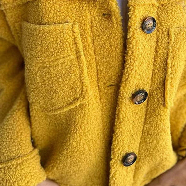 Veste courte col cranté femme
