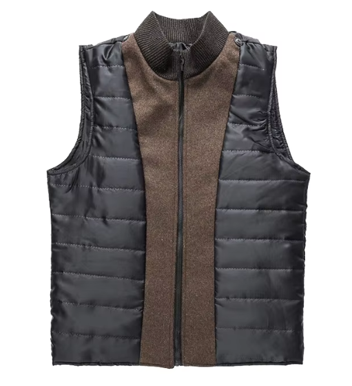Veste d'hiver isolée homme chaude coupe ajustée