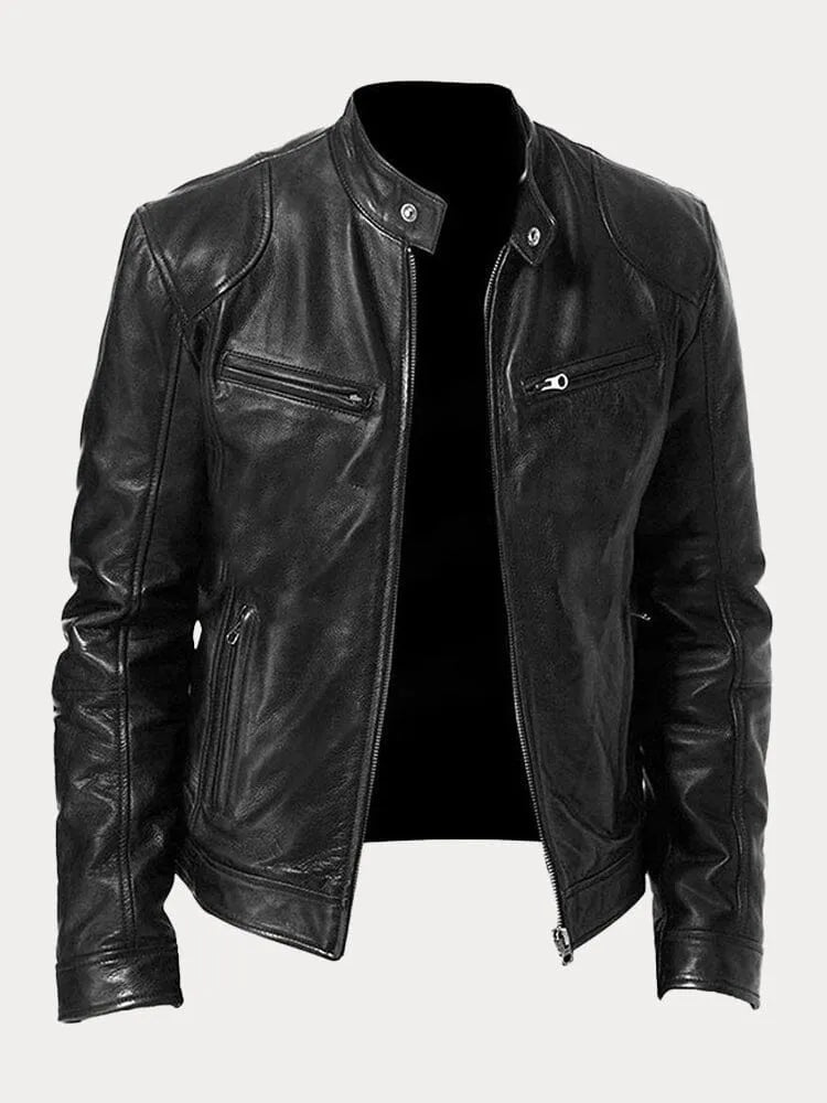 Veste Homme Classique Coupe Ajustée - Noir