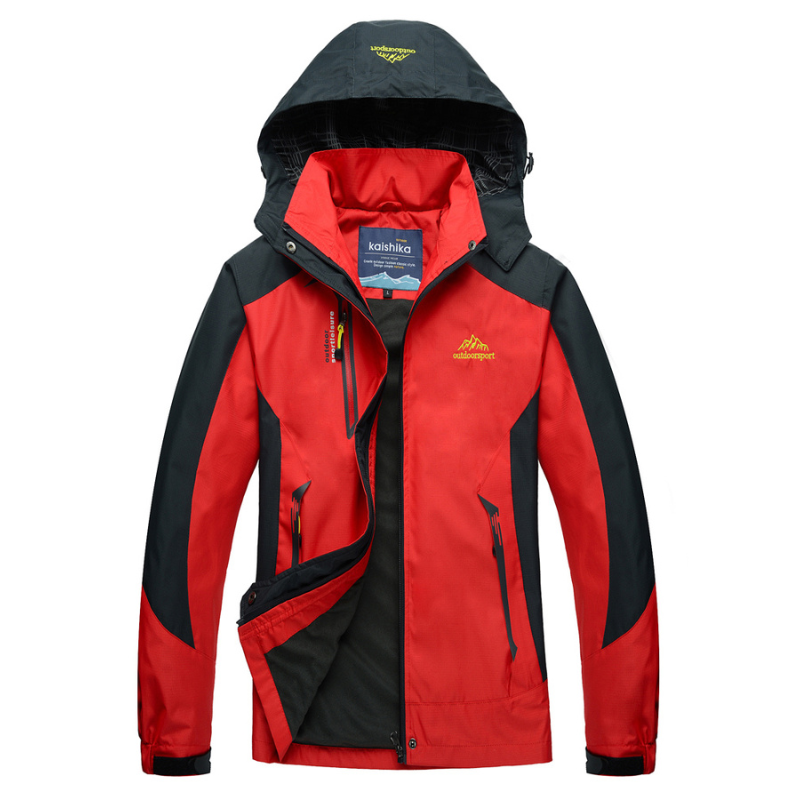 Veste imperméable femme - Rouge