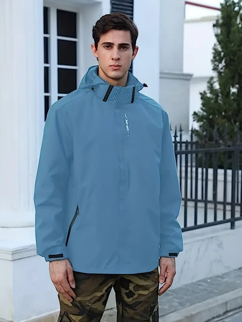 Veste imperméable homme légère coupe-vent