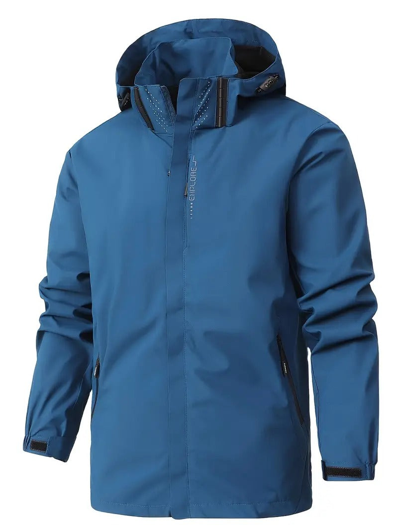 Veste imperméable homme légère coupe-vent