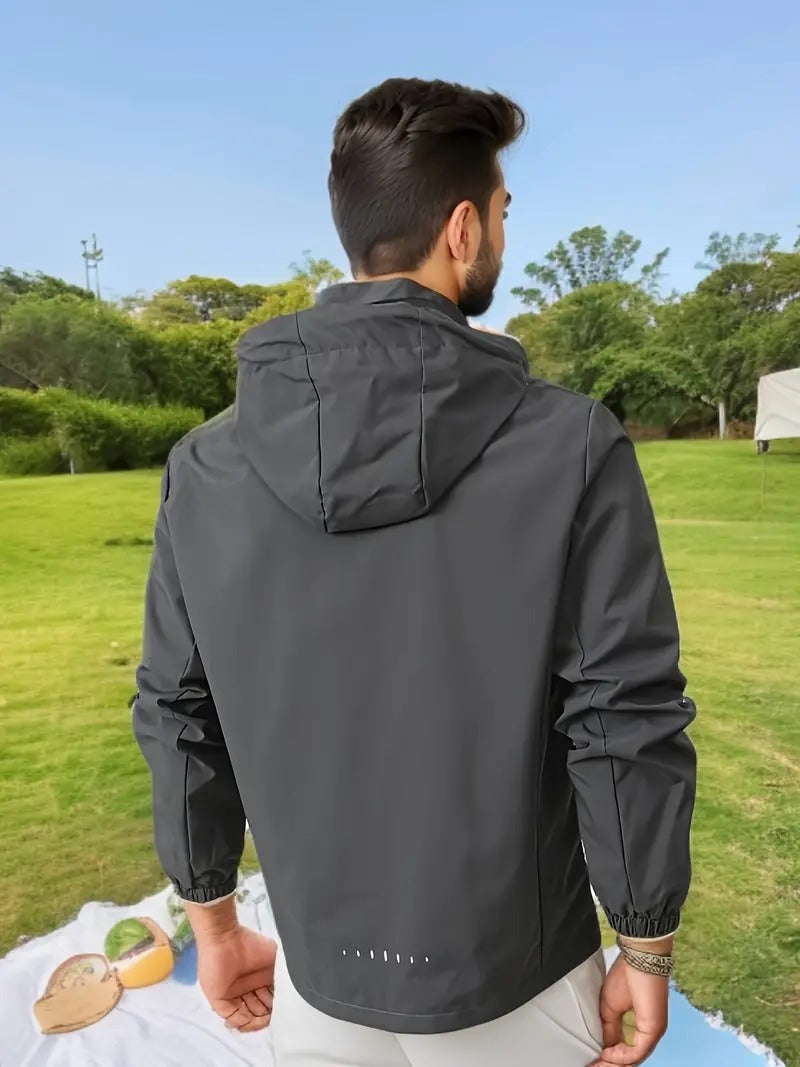 Veste imperméable homme légère coupe-vent
