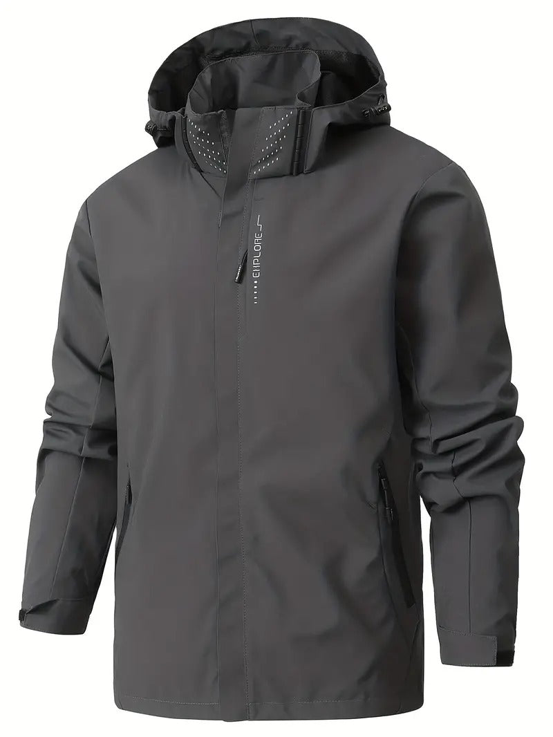 Veste imperméable homme légère coupe-vent
