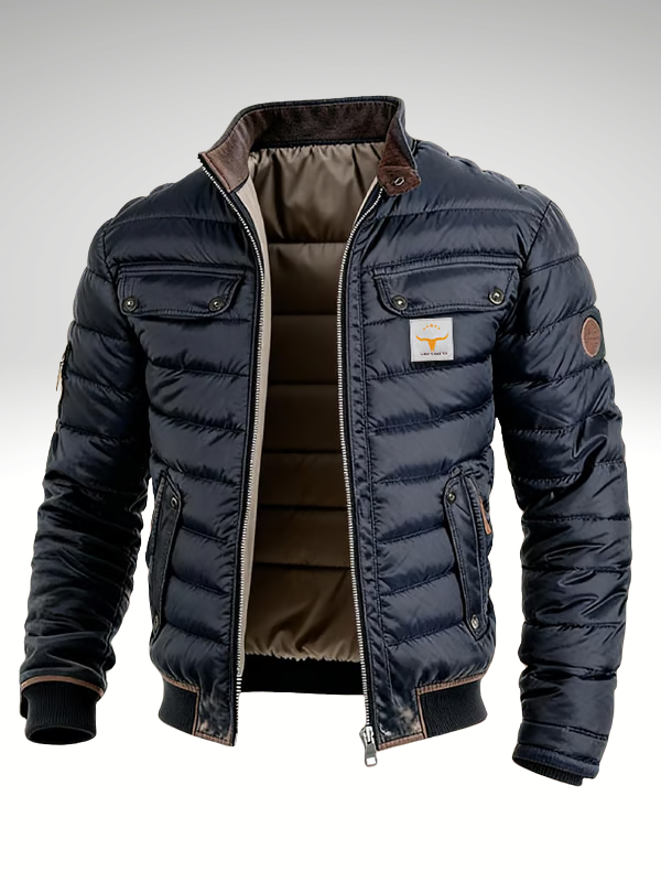 Veste Matelassée Chaude Confortable Poches Pratiques