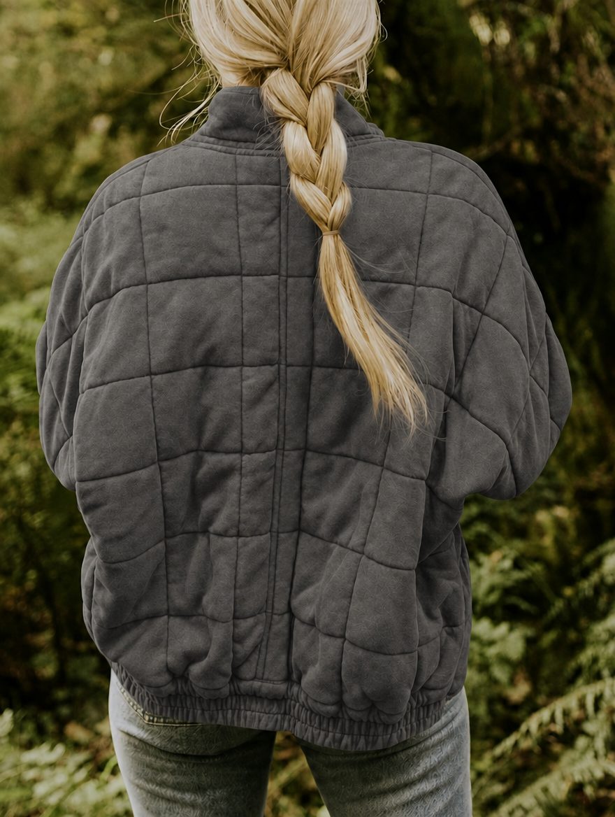 Nadine - Veste Matelassée Coupe Ample