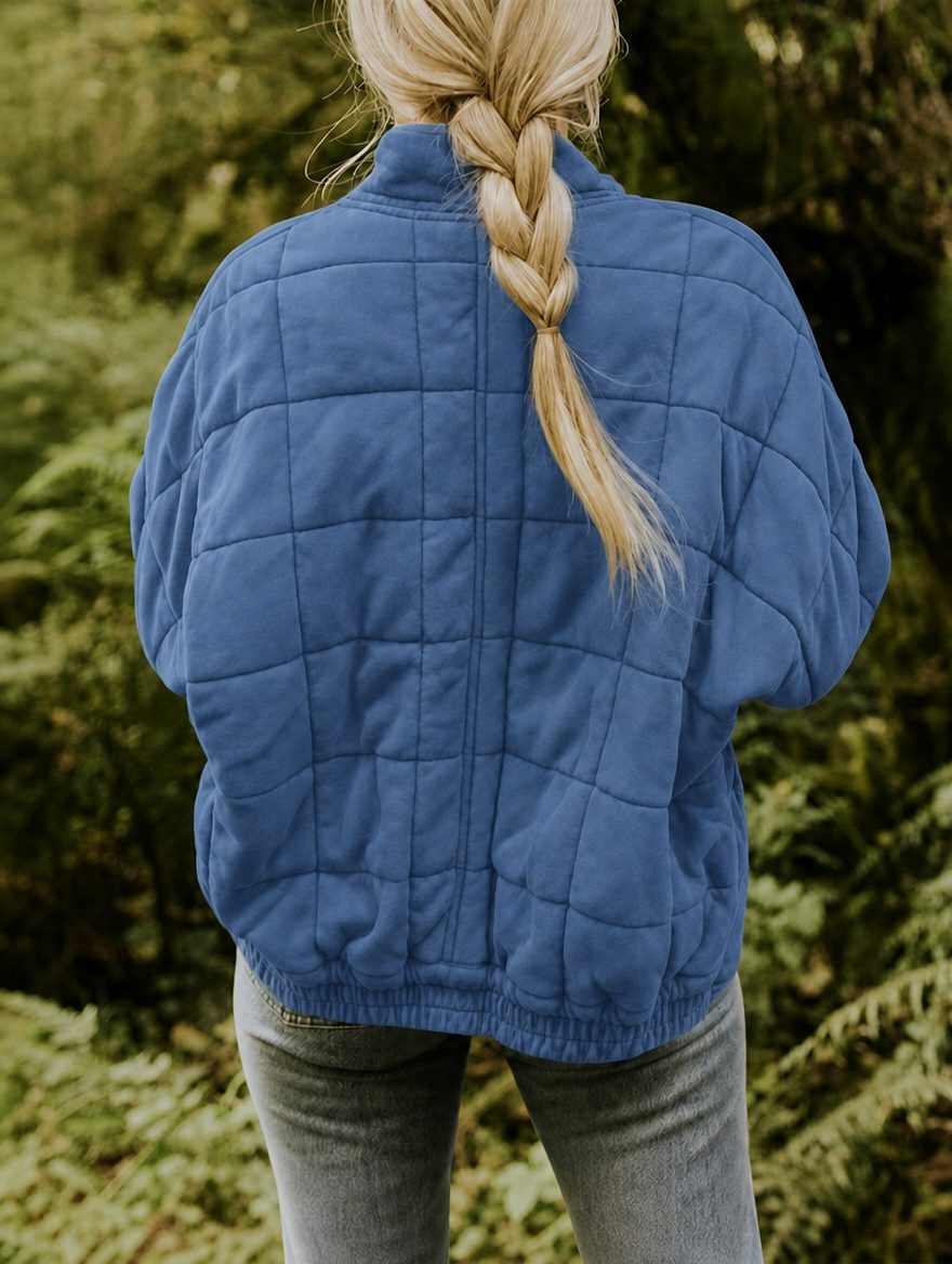 Nadine - Veste Matelassée Coupe Ample