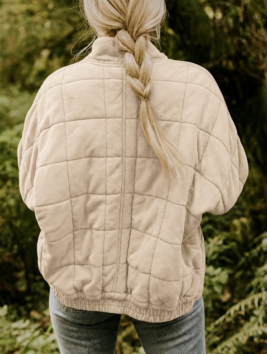 Nadine - Veste Matelassée Coupe Ample
