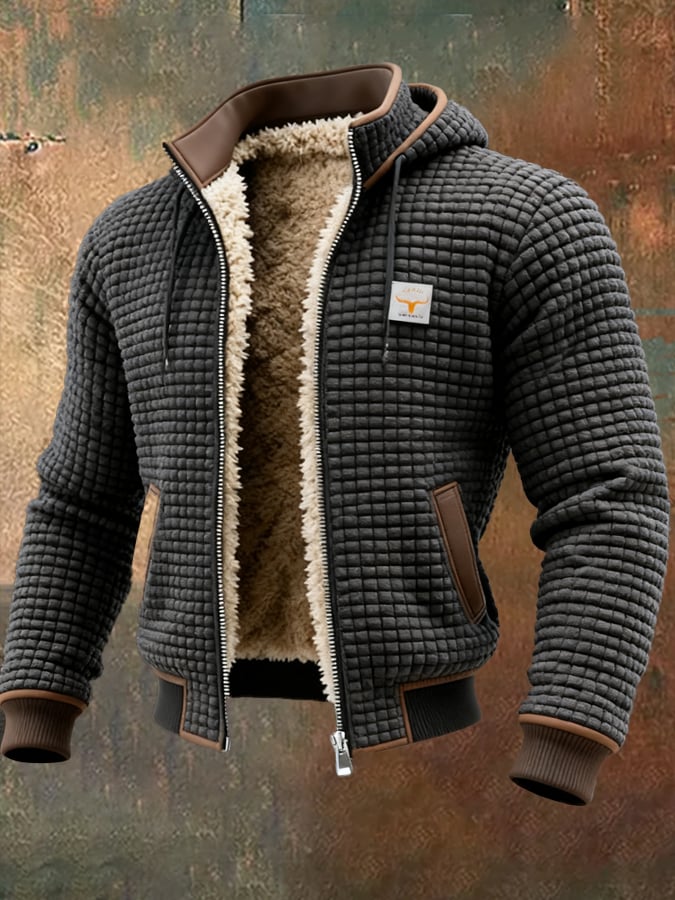 Veste matelassée homme manches longues