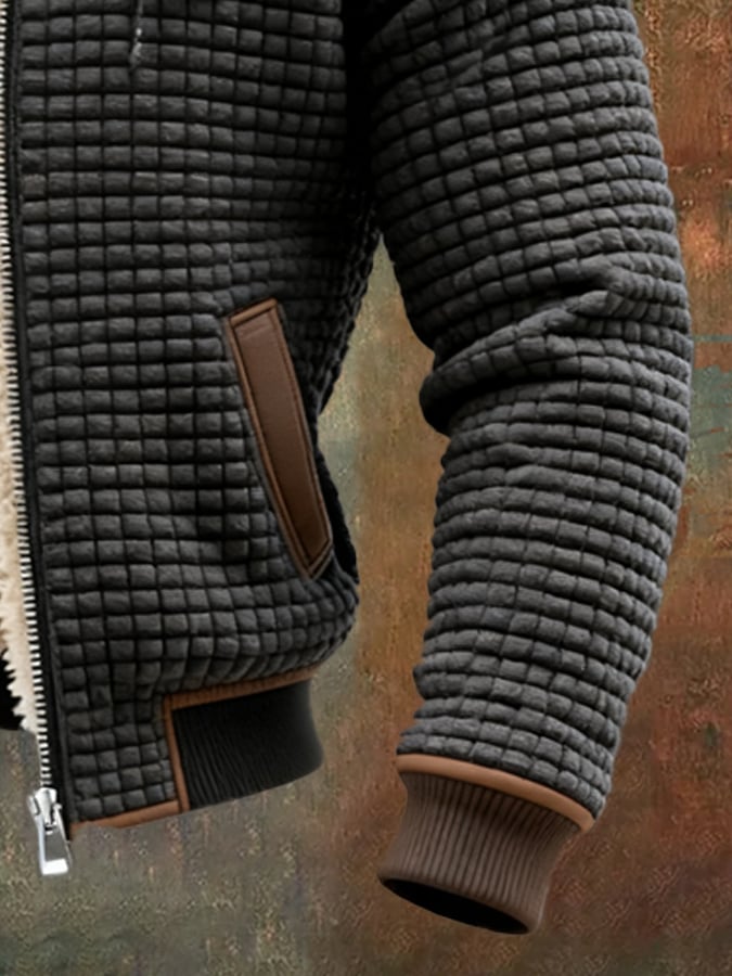 Veste matelassée homme manches longues