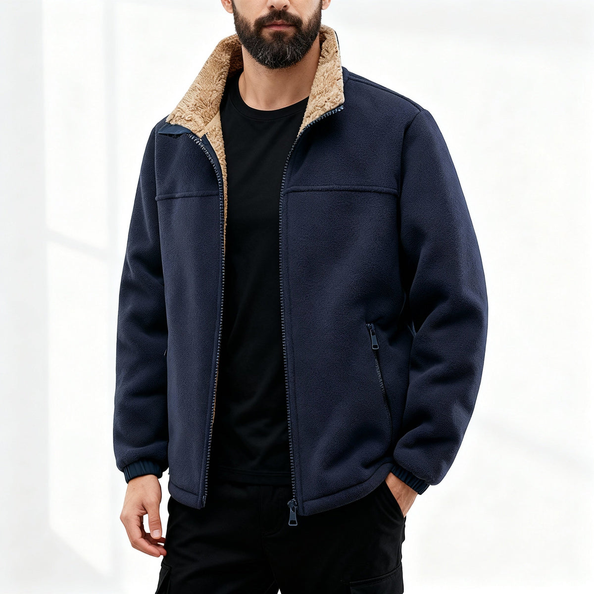 Gaël - Veste Polaire Doublure Sherpa