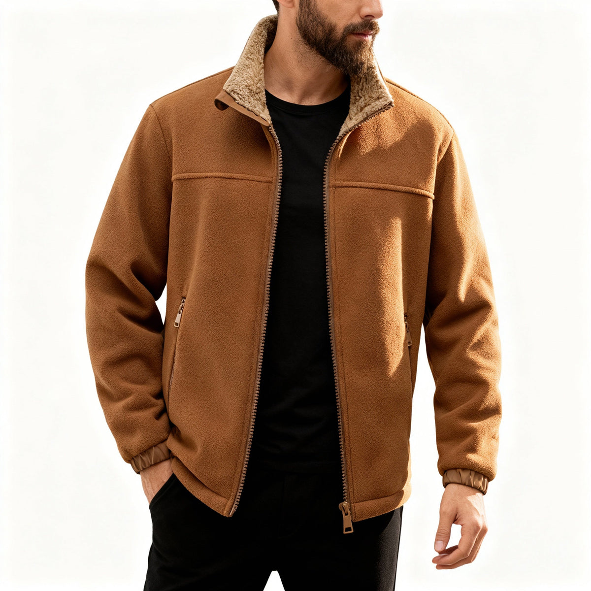 Gaël - Veste Polaire Doublure Sherpa