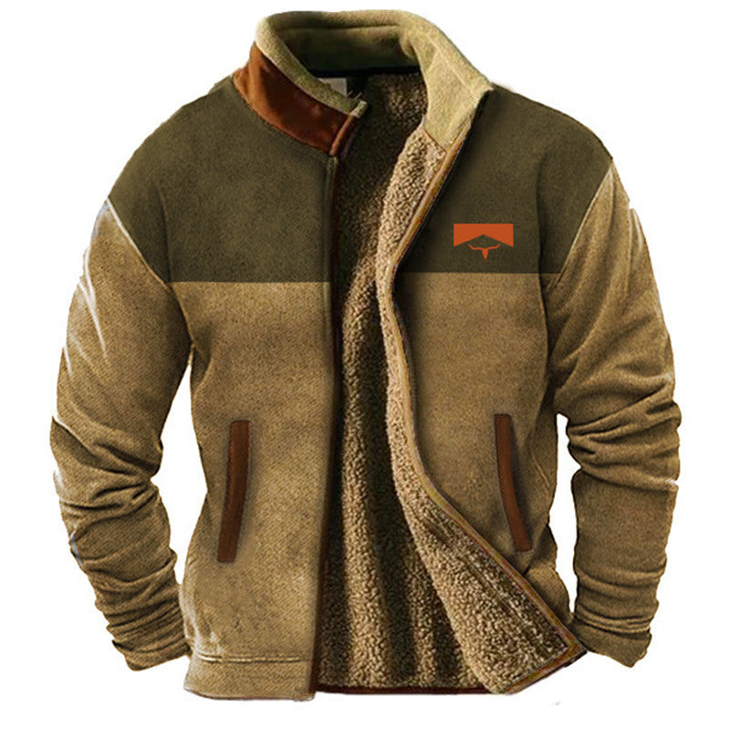 Veste polaire légère chaude respirante - Kaki