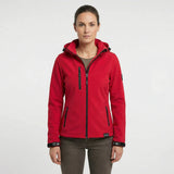 Veste softshell femme à capuche coupe-vent