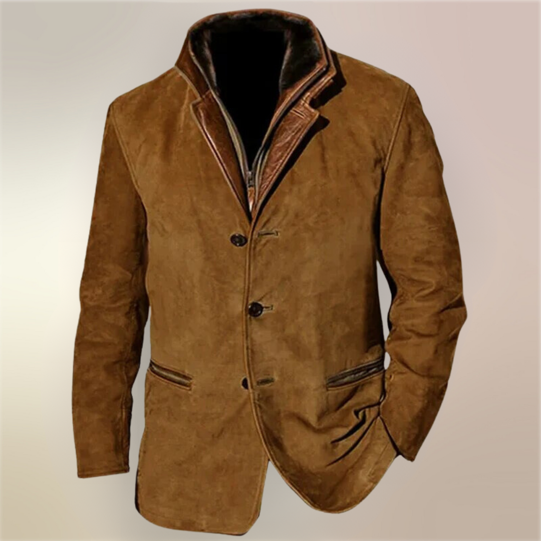 Thierry - Veste Vintage Col Montant