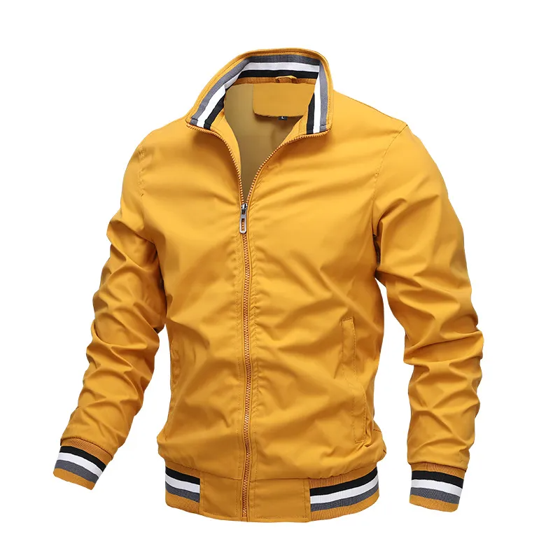 Veste zippée homme coupe ajustée décontractée