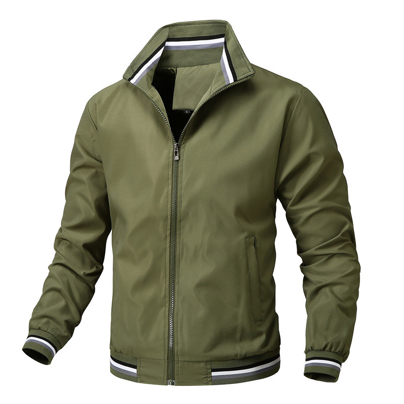 Veste zippée homme coupe ajustée décontractée